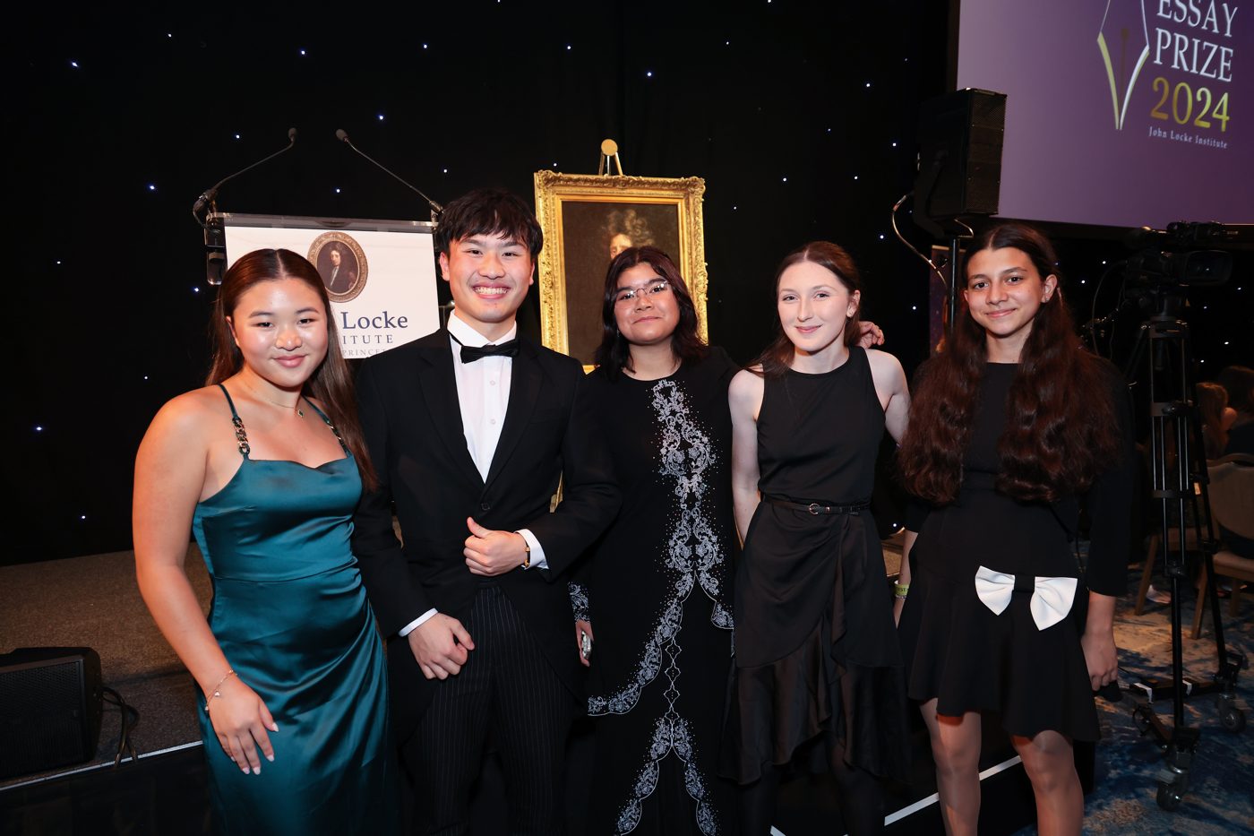 Guests at the John Locke Institute awards evening